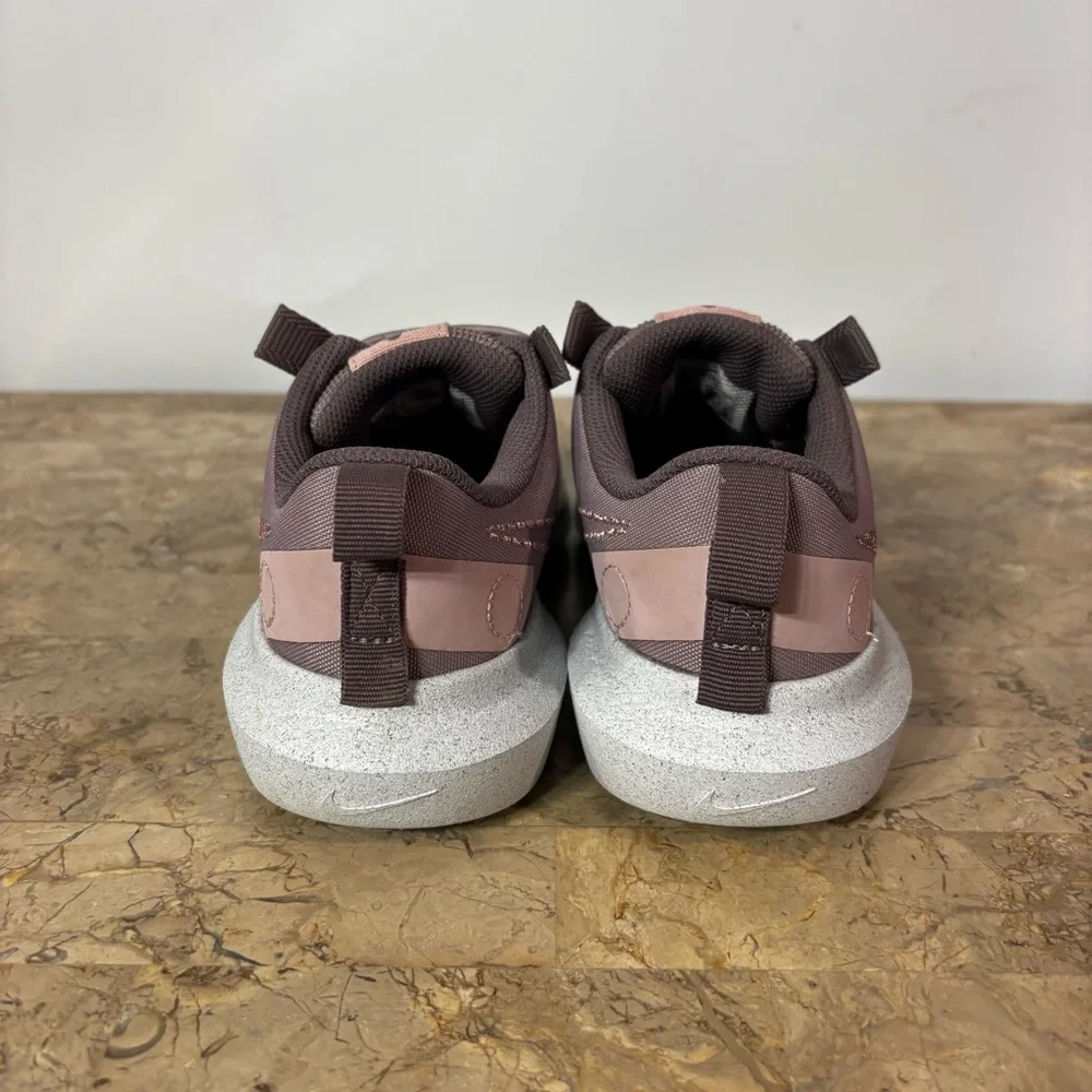 Nike Crater Impact Low Top Slip On Running Shoes Pink Youth Size 3Y - Picture 4 of 10